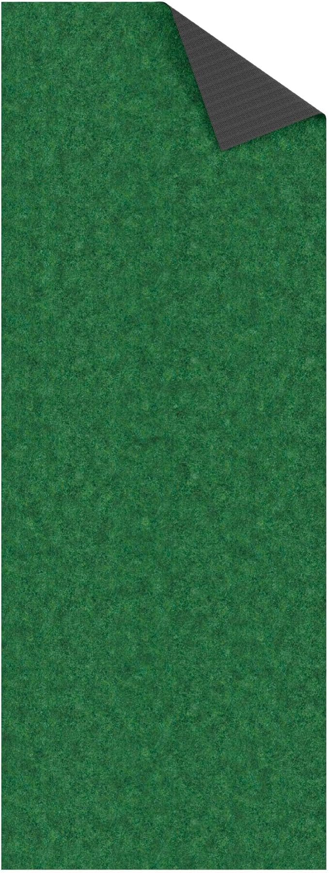 Ottomanson 2' x 27' Hallway Runner with Scraper Pile Extra Durable Non-Slip Rug Mat for Indoor & Outdoor Use - Ideal for Kitchen, Entryway, Patio & Garage - High-Traffic Carpet, Green
