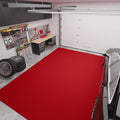 Ottomanson 6'6" x 51' Hallway Runner with Scraper Pile Extra Durable Non-Slip Rug Mat for Indoor & Outdoor Use - Ideal for Kitchen, Entryway, Patio & Garage - High-Traffic Carpet, Red