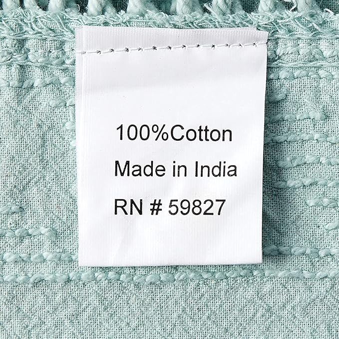 Beatrice Home Fashions Medallion Chenille Bedspread, Full, Blue