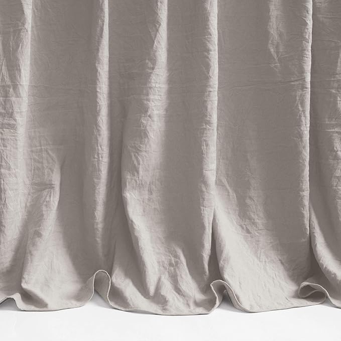 Lush Decor Ruffle Skirt Bedspread Set - 3-Piece Luxurious Farmhouse Bedding - Elegant Ruffle Detail - Timeless Style - Soft Lightweight Sheets - King, Grey