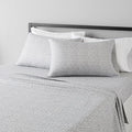 Amazon Basics Lightweight Super Soft Easy Care Microfiber 4 Piece Bed Sheet Set With 14-inch Deep Pockets - Full, Gray Cheetah,Printed
