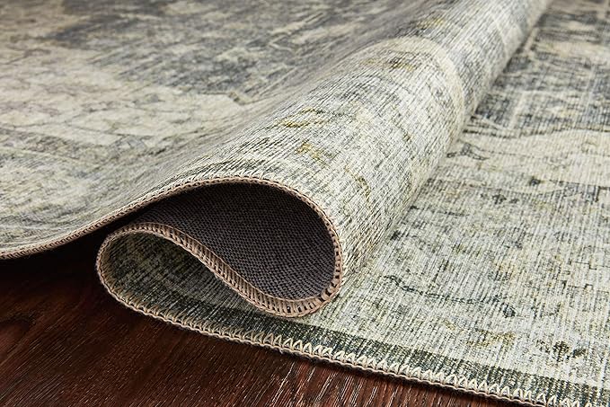 Loloi Skye Collection SKY-12 Charcoal/Dove 2'-0" x 5'-0" Accent Rug