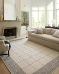 Loloi Chris Loves Julia Francis Collection FRA-02 Cream/Black 3'-6" x 5'-6" Accent Rug