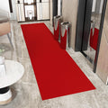 Ottomanson 2' x 22' Hallway Runner with Scraper Pile - Extra Durable Non-Slip Rug Mat for Indoor & Outdoor Use - Ideal for Kitchen, Entryway, Patio & Garage - High-Traffic Carpet, Red