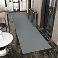 Ottomanson 2'7" x 35' Hallway Runner with Scraper Pile - Extra Durable Non-Slip Rug Mat for Indoor & Outdoor Use - Ideal for Kitchen, Entryway & Garage - High-Traffic Carpet, Gray