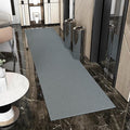 Ottomanson 2'7" x 43' Hallway Runner with Scraper Pile - Extra Durable Non-Slip Rug Mat for Indoor & Outdoor Use - Ideal for Kitchen, Entryway & Garage - High-Traffic Carpet, Gray