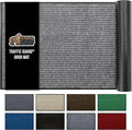 GORILLA GRIP Waterproof Traffic Guard Door Mat, Heavy Duty Entryway Mats, Strong Rubber Back Commercial Utility Rugs for Office Hallway, Garage Floor and Home, Low Profile Carpet, 29x17, Light Gray