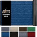 GORILLA GRIP Waterproof Traffic Guard Door Mat, 59x24, Heavy Duty Entryway Mats, Strong Rubber Back Commercial Utility Rugs for Office Hallway, Garage Floor and Home, Low Profile Carpet Runner, Blue