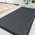 Amyracel Front Door Mat Indoor Outdoor Entrance, 36" x 60" All-Season Waterproof Doormat for Enterway, Heavy Duty Commercial Floor Mat, Fade Resistant, Rubber Back, Low Profile, Easy Clean