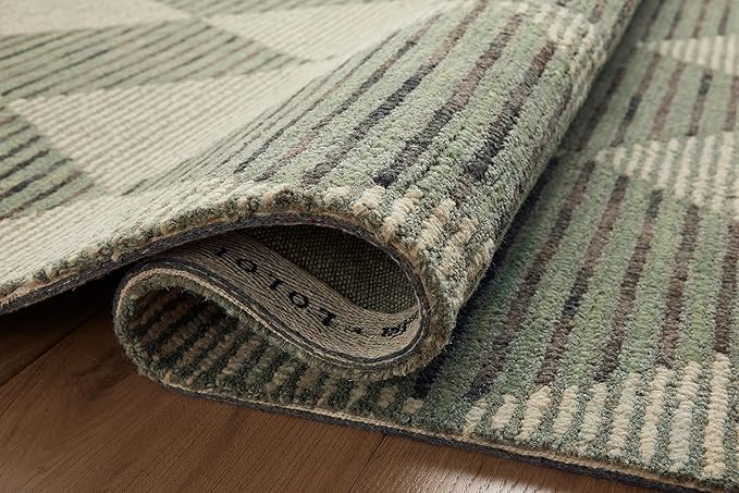 Loloi Chris Loves Julia Francis Collection FRA-01 Spa/Granite 2'-6" x 7'-6" Runner Rug