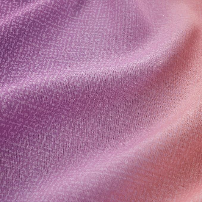 XiDi Curtains for Bedroom Decor, Rainbow Pink PurpleYellow52/45/1