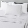 Amazon Basics Lightweight Super Soft Easy Care Wrinkle Free Microfiber 3 Piece Bed Sheet Set with 14-Inch Deep Pockets, Twin, Plum, Solid, Kids, Men & Women Bedding