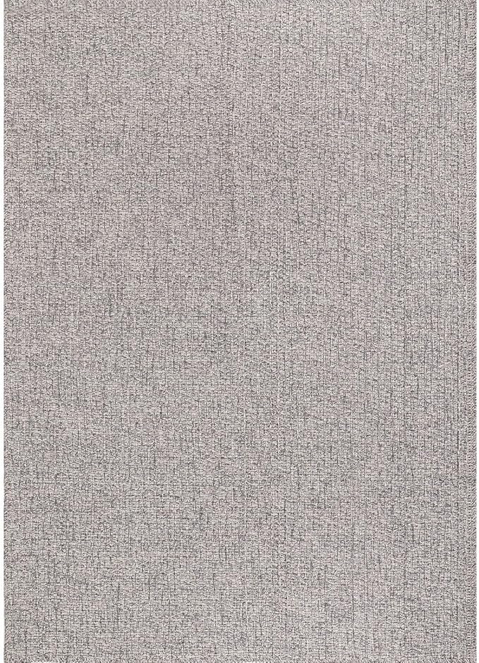 Easy Jute Rug 8x10 Indoor Outdoor Natural Rugs Solid Fiber Rug Woven Area Rug Boho Easy Clean Inside Carpet for Living Room Bedroom Dining Room Hallway or Outdoor Patio Porch (8 X 10 Silver)