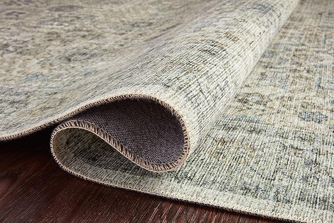 Loloi Skye Collection SKY-14 Natural/Sage 2'-3" x 3'-9" Accent Rug