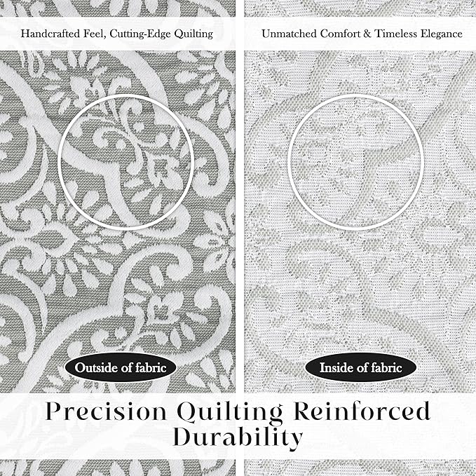 Superior 3 Piece Bedspread Set, Home Bed Decor, Decorative Bed Spread, 2 Pillow Shams, Medium Weight Blanket, Floral Matelasse Coverlet, Bedding Essentials, Enzy Collection, California King, Sage