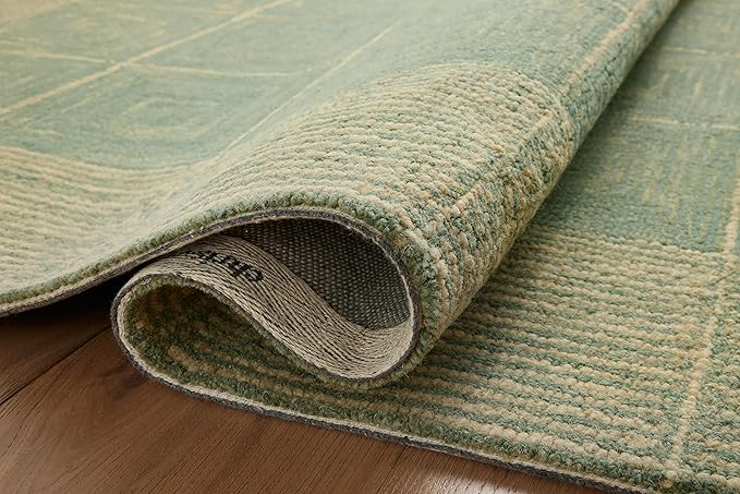 Loloi Chris Loves Julia Francis Collection FRA-02 Green/Natural 2'-3" x 3'-9" Accent Rug