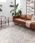 Loloi Skye Collection SKY-01 Grey/Apricot 2'-6" x 10'-0" Runner Rug