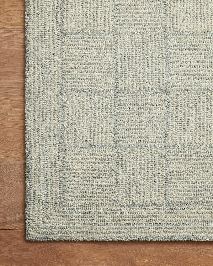 Loloi Chris Loves Julia Francis Collection FRA-03 Silver/Sky 2'-3" x 3'-9" Accent Rug