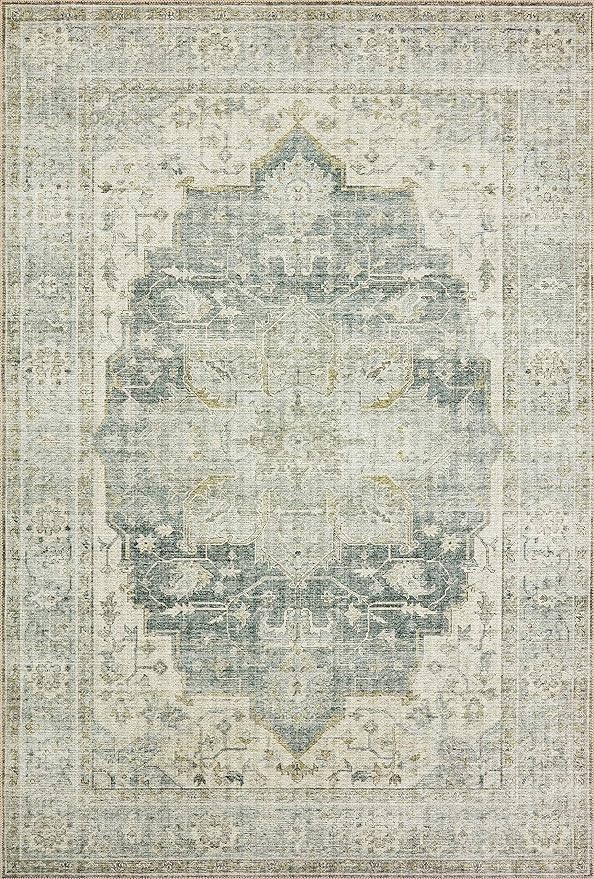 Loloi Skye Collection SKY-12 Charcoal/Dove 2'-0" x 5'-0" Accent Rug
