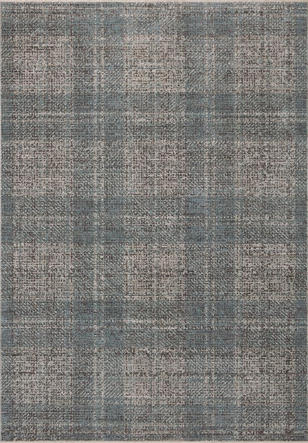 Loloi Angela Rose Ember Collection EMB-09 Denim/Charcoal 9'-6" x 13'-1" Area Rug