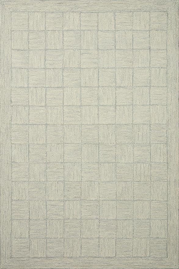 Loloi Chris Loves Julia Francis Collection FRA-03 Silver/Sky 11'-6" x 15' Area Rug